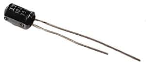 10uF 35V Mini Radial Electrolytic Capacitor 85� ITT - click for details