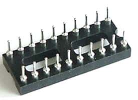 20 Pin Machine IC Socket Low Profile - click for details