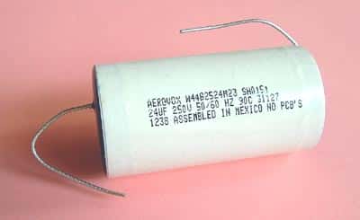 24uF 24 uF 250V Axial Film Capacitor W44B2524M23B2