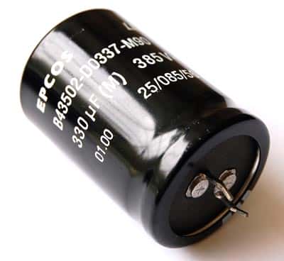 330uF 385V  Radial Electrolytic Capacitors B43502-D337-M90