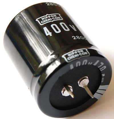 470uF 400V Radial Electrolytic Snap-In Capacitors