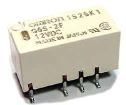 2.0A 12V Low Signal PCB Mount Relay G6S-2F Omron - click for details