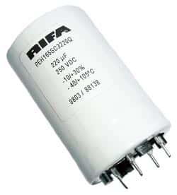 220uF 250V Radial Snap In Electrolytic Capacitor Rifa PEH165SC3220Q - click for details