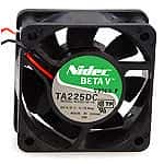 12V 0.28A Fan 7 Blade Nidec TA225DC - click for details