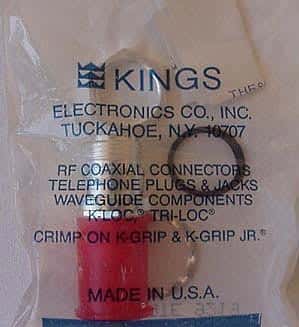 UG680A U Kings RF Coaxial Connector - click for details
