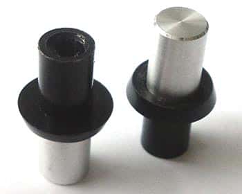 Plastic & Aluminum Control Instrument Volume Knobs