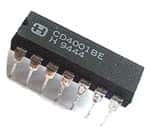 CD4001BE CD4001 BE Quad 2 Input NOR Gates IC - click for details
