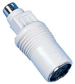 IBM PS2 Type Keyboard Adaptor 5 Pin F to 6 Pin M Adapter - click for details