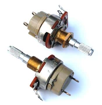1MEG 1M Ohm Audio Log Potentiometer with Switch CTS 1378149
