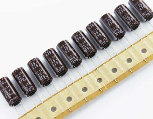 Radial Electrolytic Capacitor Assortment - Great Kit for Prototyping, Classrooms, Hobbyists - click for details