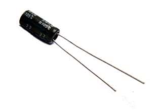 0.47uF .47uF 50V Radial Electrolytic Capacitor RMRM Series - click for details