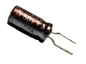 1uF 50V Radial Electrolytic Capacitor Elna - click for details