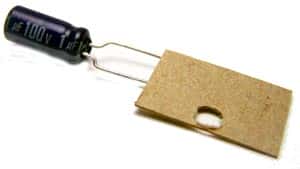 1uF 100V Radial Electrolytic Capacitor - click for details