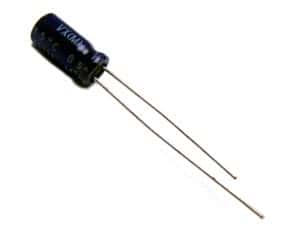 2.2uF 50V Radial Electrolytic Capacitor - click for details