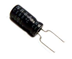 2.2uF 50V Radial Electrolytic Capacitor NRSA2R2M50V - click for details