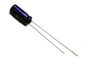 2.2uF 100V Radial Electrolytic Capacitor - click for details