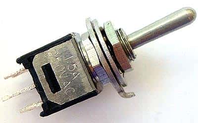 Toggle Switch 3A 3 Amp 125VAC Subminiature On-Off-On - click for details