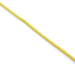 20 AWG Silver Plated Copper Extruded Teflon PTFE Wire Yellow