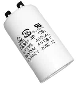 5uF 450VAC Motor Capacitor Sheng Ye CBB61 - click for details