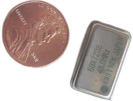 48MHz 48.0Mhz Crystal Oscillators 68X7208