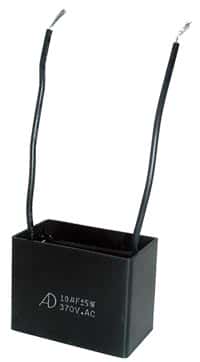 10uF 370VAC Motor Run Capacitor ADM370M106J - click for details