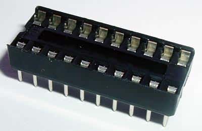 20 Pin IC Socket Open - click for details