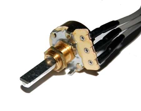 10K Ohm Prewired Linear Potentiometer CTS 295S1159 0331 - click for details