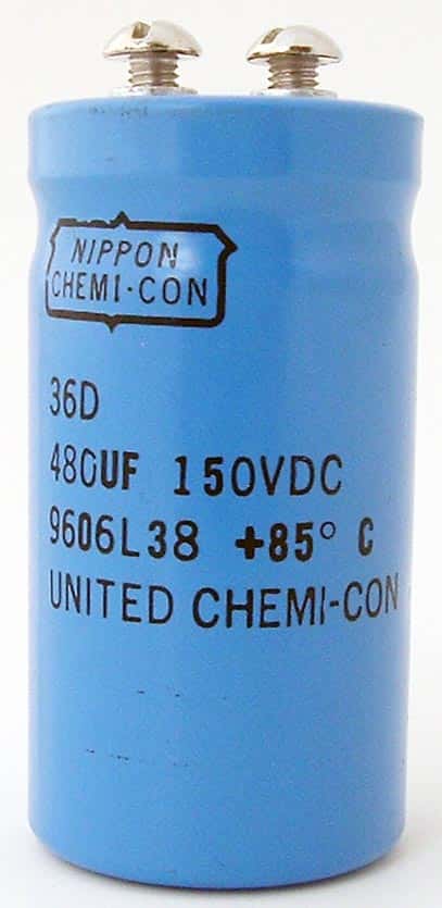 480uF 150V Computer Grade Capacitor Nippon 36D Series - click for details