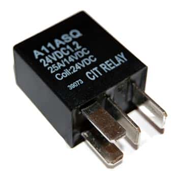 25A 24VDC Relay SPST CIT A11ASQ24VDC1.2 - click for details
