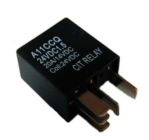 20A  24VDC SPDT Relay CIT A11CCQ24VDC1.5 - click for details