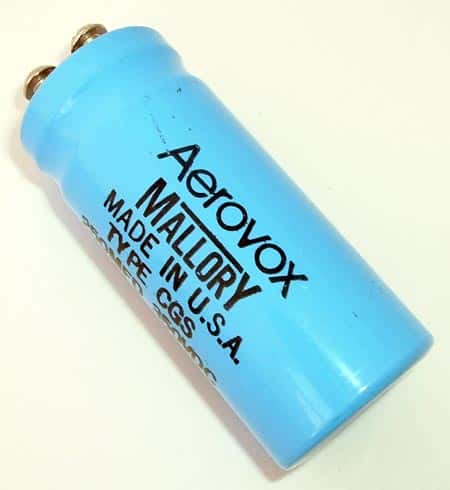 250uF 350V Computer Grade Capacitor Aerovox Mallory CGS251T350R3C - click for details