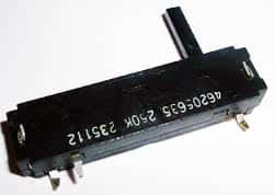 Slide Switch 250K Malloslide Mallory - click for details