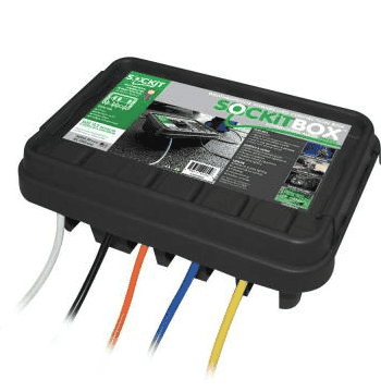 Sockit Box Medium Weatherproof Electrical Connection Box Indoor Outdoor - click for details