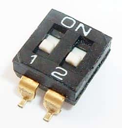 2 Position DIP Switch Surface Mount - click for details
