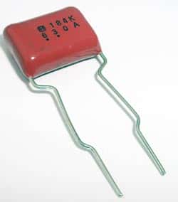 0.18uF 630V Metallized Polyester Film Capacitor Panasonic ECQE6184B293 - click for details