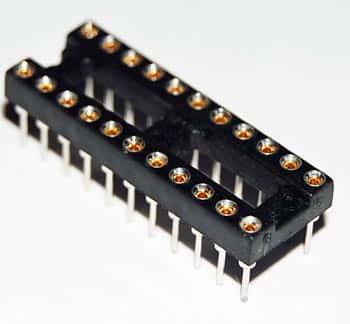 22 Pin Machined IC Socket Open Frame - click for details