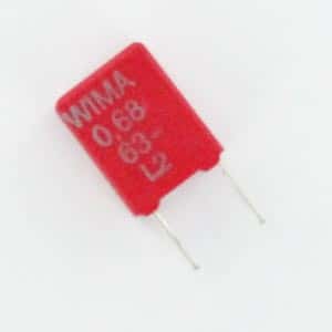 0.68uF 63V Metallized Polyester Capacitors MKS2C036801E00J WIMA - click for details