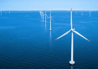 Example of energy harvesting - wind turbines