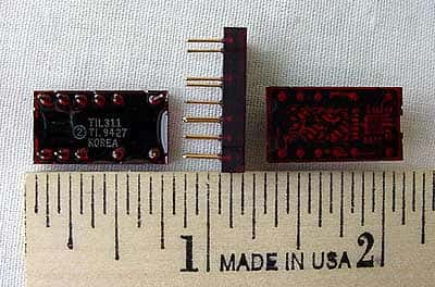 TI TIL311 Texas Instruments Logic Display Hexadecimal