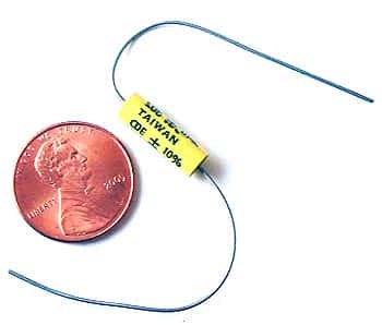 .022uF .022 uF 200V 10%Axial Film Capacitors