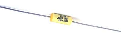 .033uF .033 uF 250V 5% Axial Film Capacitors