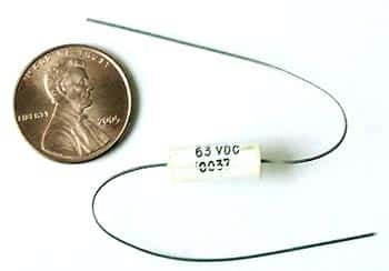 .68uF .68 uF 63V 10% Axial Film Capacitors