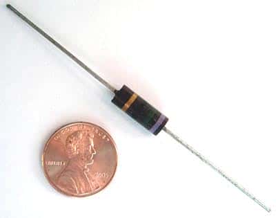 1W 75 ohm 5% Allen Bradley Carbon Comp Resistors