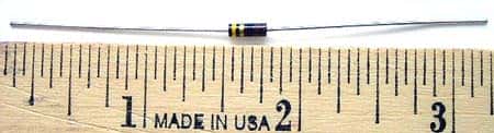1/4W 11 ohm Allen Bradley Carbon Comp Resistor