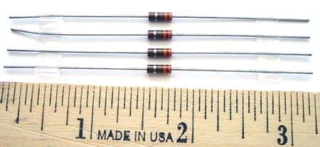 1/4W 330 ohm 10% Allen Bradley Carbon Comp Resistor