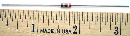 1/4W 390 ohm Allen Bradley Carbon Comp Resistor