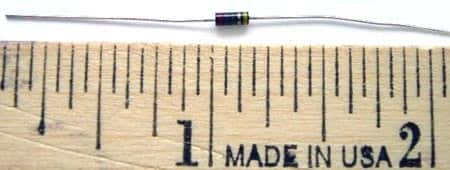 1/8W 2.7M ohm Allen Bradley Carbon Comp Resistor