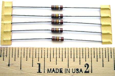 1/4W 180K ohm Allen Bradley Carbon Comp Resistor