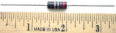 1W .27 ohm  10% TRW Carbon Comp Resistors