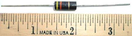 1W 43 ohm 5% TRW Carbon Comp Resistors
